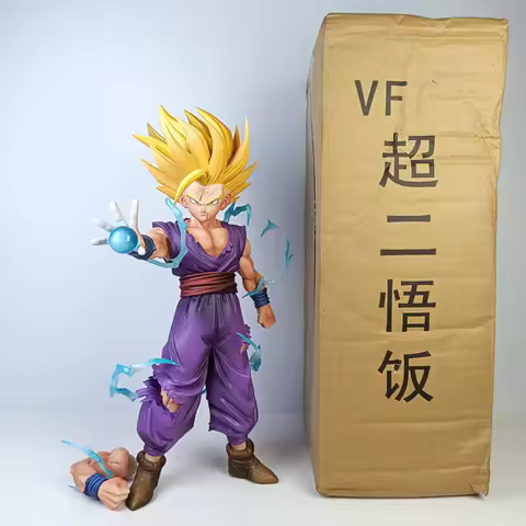 25cm Dragon ball Action Figures VF Studio SSJ2 Sun Gohan GK Statue Collection