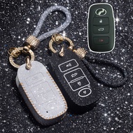 Perodua Myvi Ativa 2022 Alza Axia 2023 2024 2025 key cover Leather Remote Key Case Accessories