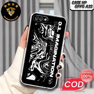 OPPO A3s Case - OPPO A3S Motif Casing (ART) - Premium Fourside Softcase - TransparentBENING - Silico
