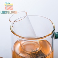 [largelookS] Glass Tea Infuser Creative Pipe Glass Design Tea Strainer For Mug Fancy Filter [new]