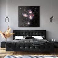 Stephan's Quintet - 星雲掛畫/南環星雲/韋伯太空望遠鏡
