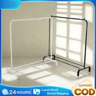 Double Single Pole Strong Steel Structure Laundry Rack Cloth Clothes Rack Hanger Penyangkut Baju Rak
