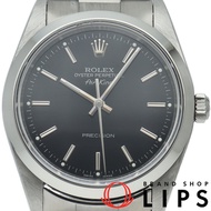นาฬิกาผู้ชาย ROLEX Air-King 14000M(Y) SS หน้าปัดสีดำ ผ่านการขัดเงาแล้ว ปี 2002 สภาพสวยเยี่ยม 【สินค้า