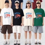 The B52s Band Rock Lobster Adult Short Sleeve T-Shirt Graphic Tee T-shirt T-shirts for Adult Lelaki 