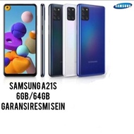 Hp Samsung A21s Ram 6/64GB - GRS RESMI SAMSUNG SEIN 1THN - Hitam, Biru