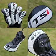 Titleist TSi  Golf Wood Cover 1#3#5#UT for Golf Driver Golf Hybrid Fairway wood cover Magnetic Closu