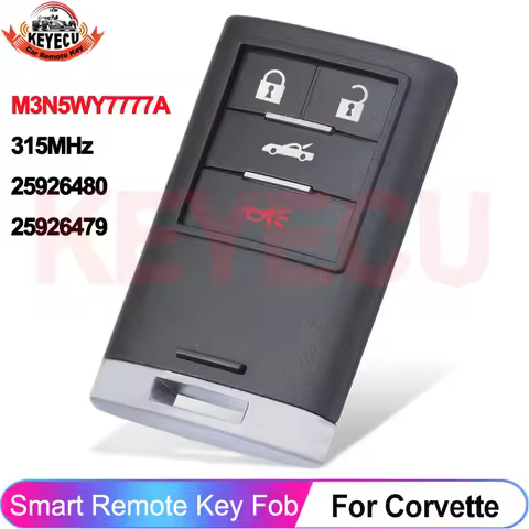KEYECU M3N5WY7777A For Chevrolet Corvette 2005 2006 2007 2008 2009 2010 2011 2012 2013 Key Remote 31