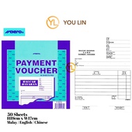 Aero V2270 Payment Voucher Book - 50 Sheets