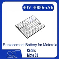 Cameron Sino Replacement Battery for Motorola  Cedric, Moto E3, Moto E3 Dual SIM,, Fits P/N GK40,SNN