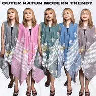 KATUN Modern Women's Cotton BATIK OTER MODERN BLAZER/Women's OUTER/-Office Work BLAZER/BATIK BLAZER/Indonesian EFREMI BATIK BLAZER OUTER Top