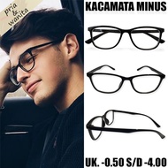 Minus (-) Glasses For Men And Women Size (-0.50 s.d -4.00) Minus Glasses For Adults Long Distance Si