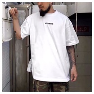 Vetements t-shirt, unisex t-shirt, cool cotton, loose fit, Sakeshop