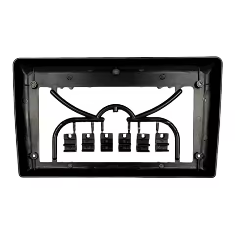 Truck Dashboard Fascia Panel for 7 inch to 9 inch Navigation Head Unit Conversion Compatible with Ma