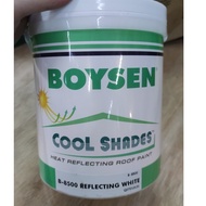 BOYSEN B8500 Reflecting White Cool Shades , Reflecting Heat / Init Roof Paint  4 Liters / Gallon