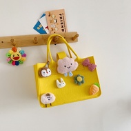 8 ️ ⃣ Baby Souvenir Bag Full Month 100 Days Old Gift Box Cute Cartoon Doll Felt Handbag Ladies Handb