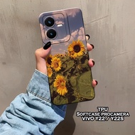 HP Latest Vivo Y22 / Y22S Case - Leviora Case - Fashion Flower Case - Vivo Y22 / Y22S Softcase - Pro