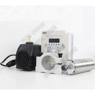 300W ER8 60000rpm 1000HZ Water Cooled Spindle Motor 220V AC 1.5kw BEST VFD Kit for CNC Engraving Rou