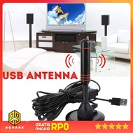 YCDC Indoor Digital TV Antenna USB DVB-T2 25dBi - EL05 Original 99 Square