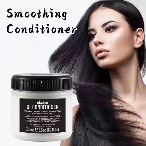 Davines OI Conditioner Softens And Restores Chemically Treated Hair Effectively Improves Split Ends 