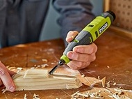 RYOBI USB Lithium Power Carver Wood Carving Kit with 2.0 Ah USB Lithium Battery and Charging Cable