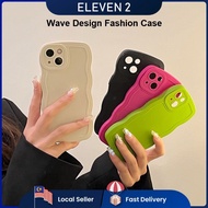 eleven2 Wave Design Candy Color Silicone Case For iPhone 15 14 13 12 11 Pro Max