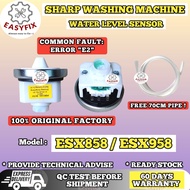 ESX858 / ESX958 SHARP WASHING MACHINE WATER LEVEL SENSOR ( SENSOR LEVEL AIR )