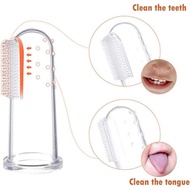 0-2 Years Old Baby Oral Cleaner Infant Baby Toothbrush Baby Tongue Cleaning Handy Tool Finger Cot Toothbrush Children Soft Brush Pet Toothbrush Buy 3 Get 1 Free