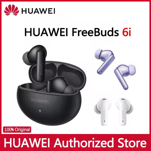 HUAWEI Freebuds 6i Bluetooth Wireless Headphones, 8 hours Battery life, Dynamic EQ Active Noise Canc