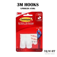 3M Command Small Hook 2IN1 Organize Hook Wall Organizer General Purpose Hook