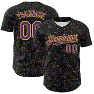 PLstar Cosmos baseball jerseys are customizable with names, carnival graphics, 3D printed designs, a