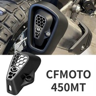 450MT Motorcycle Modified Exhaust Tail Section Decorative Cover, Aluminum Alloy Material, 450mt Exha