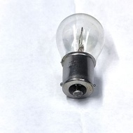 Mentol lampu isyarat kereta 1141 S25 12V21W BA15S dengan pin rata, mentol halogen titik tunggal untu