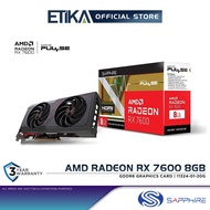 SAPPHIRE PULSE AMD Radeon RX 7600 8GB GDDR6 Graphics Card | 11324-01-20G
