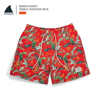 WhiteSand - Men Boardshorts กางเกงขาสั้นผู้ชาย ลาย Aloha ชุดไปทะเล กางเกงว่ายน้ำ
