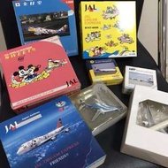 絕版 飛機 模型 Jal Disney 全日空 比卡超 日航 特別版 lot polish airlines  叮噹 多啦A夢