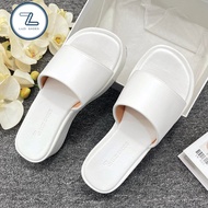 Dép bánh mì quai ngang bản to cao 5p đi biển Dép nữ quai ngang đế xuồng đi chơi mùa hè cao 5p m130