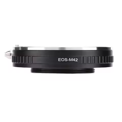 EOS-M42 Adapter Ring Suitable for Canon EOS EF Lens to M42 Screw Mount Camera Macro Shooting