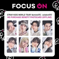 STRAYKIDS dominATE : celebrATE CONCERT MD PURCHASE GIFT PHOTOCARD