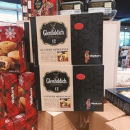 Walkers Glenfiddich Highland Whisky Christmas Mince Pie Rich Fruit Pudding Cake