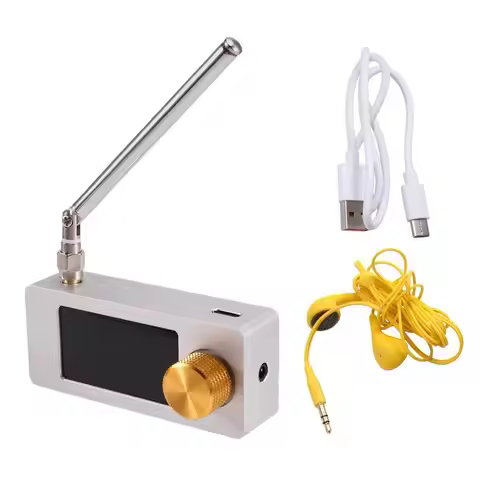 BD3CS-588 SI4732 Mini Radio ESP32-S3-N16R8 Wifi+Bluetooth 5.0 1.9Inch Color Display Full-Band Suppor