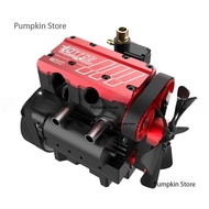 FS-L200AC 4 Stroke Air Cooled Engine 7cc Inline 2 Cylinder Nitro Internal Combustion Engine Model Ki