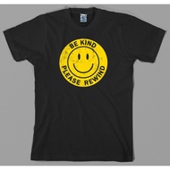 Fashion Round T-Shirt Be Kind Please Rewind Vhs Vcr Video Cassette Tape Vintage Recorder 80S 90S