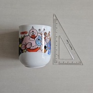 懷舊 絕版  經典 日本 煎雙蛋 漫畫 筋肉人 Kinnikuman 綠茶杯 一隻