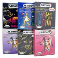 Playsafe Forever Studded Wild Cat Tiger Long Shock Delay Assorted Nano Light 003 Condom 3pcs (Durex 