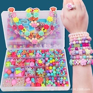 Diy diy children beaded toy Educational handmade Material Package Girls Wear Beads Girls Necklace Br