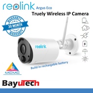 Reolink Argus ECO 100% Wire-Free, Rechargeable Battery CCTV Camera