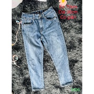 BDG Women's Slim Fit Blue Skinny Jeans Light Wash High Waist Stretch Flattering Easy to Coordinate