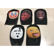 MATAHARI < M.a > 3D mask, full print cloth mask, head cover mask Sun Protection Motorcycle Mask/ 3D 