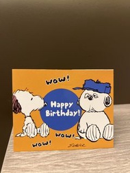 Snoopy Olaf 史努比 奧拉夫 生日立體小卡
