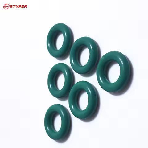 50 PCS 16600-1KT0A 166001KT0A FJ1192 Fuel Injector Repair Kit O ring SIZE:7.1*2.8MM For Nissan Versa